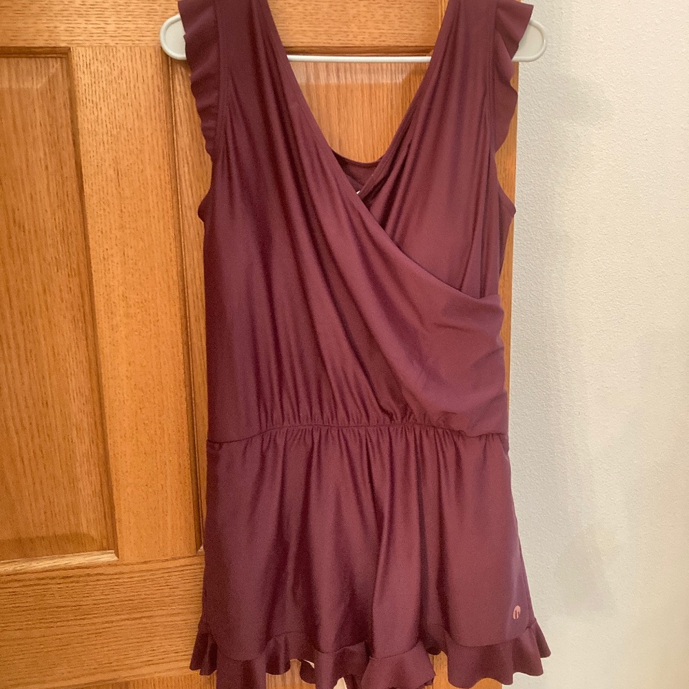 Honeymark Ginger Swim Romper- it has pockets!